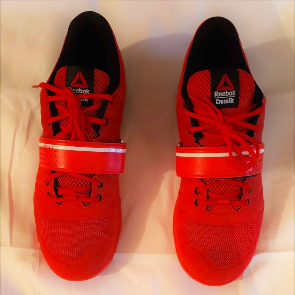 Reebok Crossfit lifter 2.0 / 10.5 Mens Red/Black